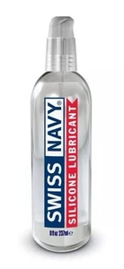 Swiss Navy Silicone 8oz - Personal Lube Lubricant - Picture 1 of 2