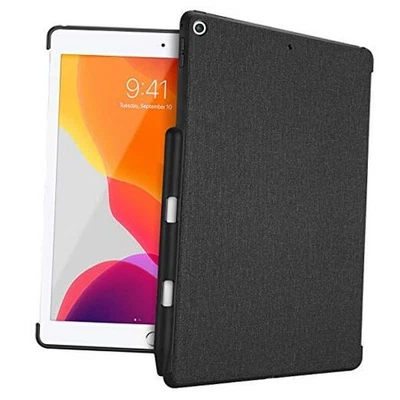  Funda Trasera iPad 10.2 7ª Generación con Porta Lápices, Tapa Trasera Compañera  Foto 1 de 4