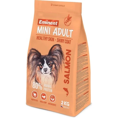 Eminent Mini Adult Lachs 2 kg Trockenfutter | Hundefutter, Getreidefrei, Fisch - Bild 1 von 4