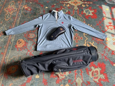 Juego Essex County Club - Jones Golf Sunday Bag, Millar 1/4 Cremallera, Cubierta AME Foto 1 de 4