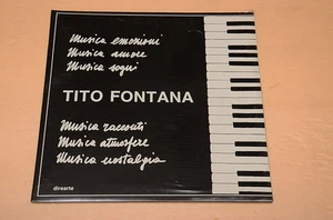 TITO FONTANA LP TOP ITALIAN MODERN JAZZ NM ! UNPLAYED !!!!!!! MAI SUONATO - Imagen 1 de 1