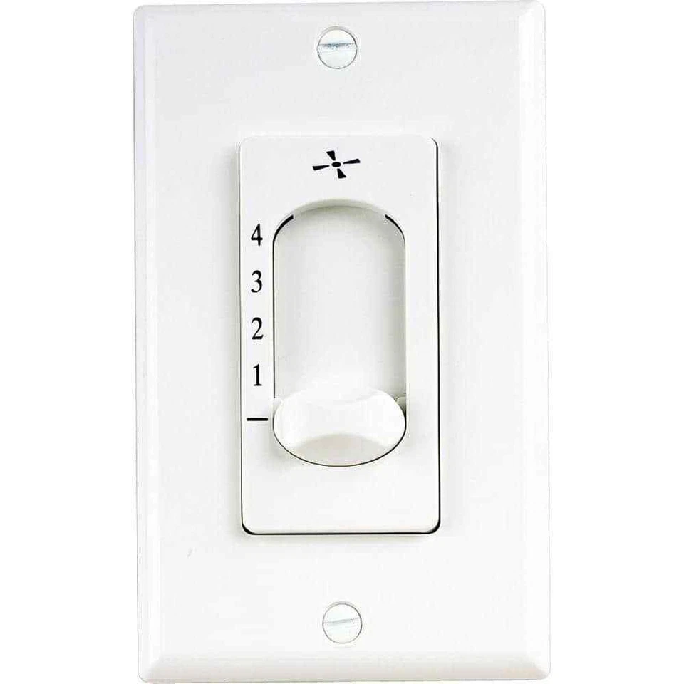 Progress Lighting P2613 4-speed Sliding Fan Wall Control