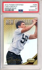 2012 Panini Certified Luke Kuechly 286 Mirror Gold Rookie 25/25 PSA 10 Panthers