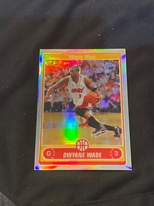 Dwyane Wade 2006 06-07 topps chrome refractor #57