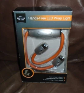 The Sharper Image Freisprech-LED-Wickelleuchte Neu im Karton Hook it, Hang it Bend it NEU - Bild 1 von 8