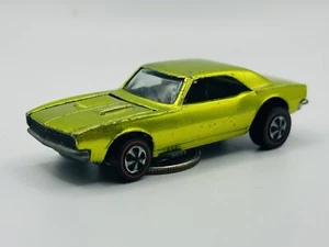 Camaro anticongelante personalizado Hot Wheels Redline 1968 cola pintada oscura funcionamiento temprano - Imagen 1 de 9