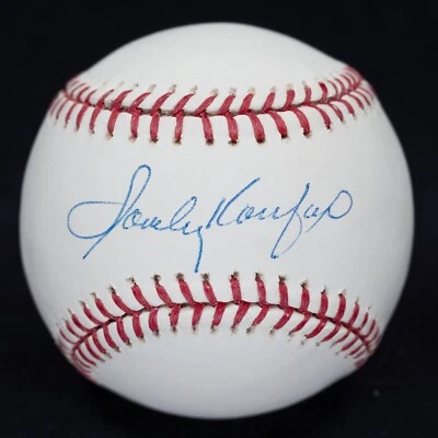 Sandy Koufax Signed Major League Baseball Very Clean Steiner/MLB Holos - Image 1 of 3