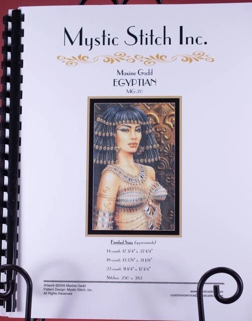 Mystic Stitch Maxine Gadd Counted Cross Stitch Patterns Chart Egyptian - Image 1 of 1