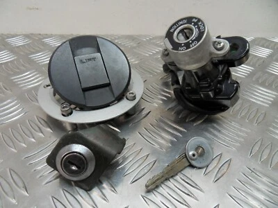 Suzuki GSXR 1000 juego completo de bloqueo de encendido y 1 llave 2003 a 2004 Foto 1 de 4