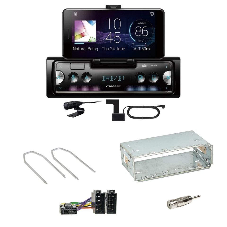 Pioneer SPH-20DAB DAB+ USB FLAC MP3 Einbauset für Renault Megane 2 Clio 3 Modus - Bild 1 von 1