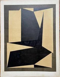 MORTENSEN LITHOGRAPHIE ORIGINALE DE LA REVUE XXEME SIECLE - Picture 1 of 1