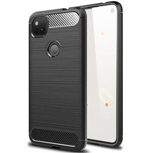 Coque résistante antichoc en fibre de carbone pour Google Pixel 5 4a 4XL housse écran - Photo 1 sur 8
