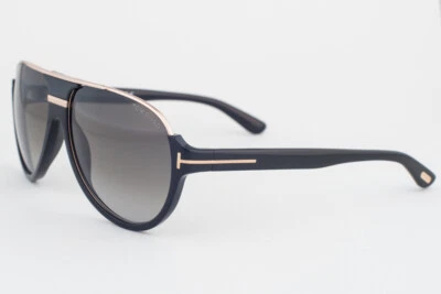 Tom Ford Dimitry Black Gold / Gray Gradient Sunglasses TF334 01P - Image 1 of 3