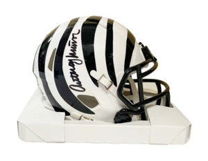 Cincinnati Bengals Anthony Munoz Autographed Alternate Speed Mini Helmet BAS ... - Picture 1 of 1