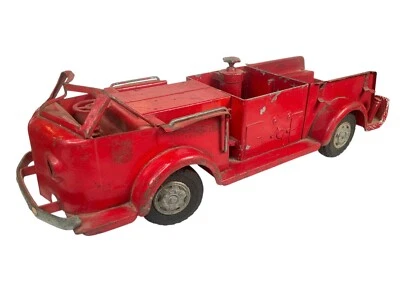 Camión de bomberos Doepke Model Toys American La France Rossmoyne años 50 # Foto 1 de 4