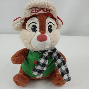 Disney Store Dale Chipmunks braun Plüsch Stofftier Mütze und Schal - Bild 1 von 9