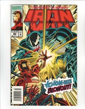 Iron Man 1994 #302 - Iron Man Venomized!!! 8.5 / 9.0 High grade!!