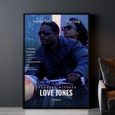 Love Jones Movie Poster,Retro Movie Posters - Wall Decor - Image 1 of 4