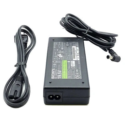 Adaptador CA Sony genuíno para Sony VAIO PCG-71316L VGN-NR10E PCG-61411L PCG-61611L - Imagem 1 de 4