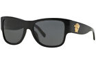 "Authentische Versace Sonnenbrille VE 4275 - GB1/87 schwarz mit grauen Gläsern 58 mm ""NEU"