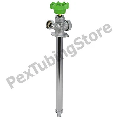 10" Anti-Siphon Frost Free Sillcock 1/2" PEX w/ Vacuum Breaker, LEAD-FREE - Image 1 of 3