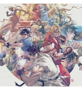 Street Fighter III 3: The Original Soundtrack Capcom LP 4 Black Vinyl Record NEW - Picture 1 of 8