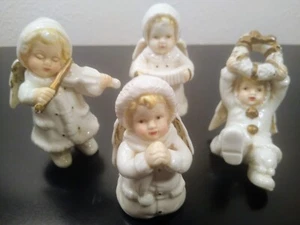 4er Set Grandeur Noel Engel Porzellan - Bild 1 von 10