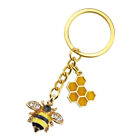 Bienenwabe Schlüsselanhänger Biene Anhänger Gelb Mädchen Geschenk