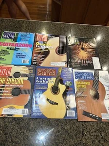Acoustic Guitar Magazine Lot of 6 Various Years - Picture 1 of 3