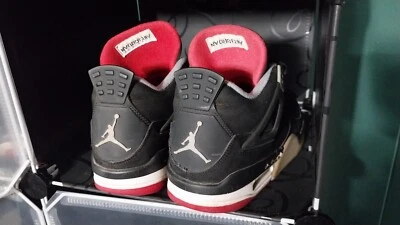 Size 10 - Jordan 4 Retro bred release 2012 No Box Separation  - Image 1 of 4