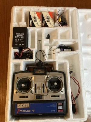 Hitec Focus 4 Digital Proportional Radio Control System PLEASE READ DESCRIPTION - Image 1 of 4