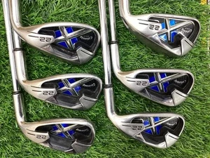 Callaway X-22 US Iron Set 5-9,Pw 6pc Flex UI Cw Golf Graphite - Picture 1 of 6