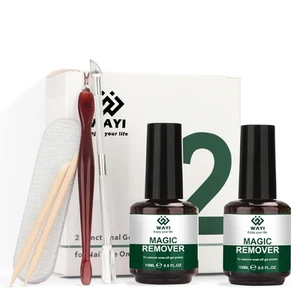 Gel Nail Polish Remover Kit, 2 Pack 2PCS GEL NAIL REMOVER - Picture 1 of 8