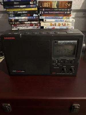 Vintage 2002 - Sangean CC Radio Plus DX Radio AM/FM/TV/WX Radio Memory Weather - Image 1 of 4