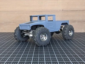 Axial SCX24 Pinched Hummer 1/24 Scale Body (145mm) RC Crawler Truck Overland - Picture 1 of 14