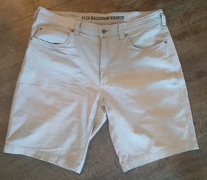 Duluth Shorts Herren 36 grau Denim Flex Ballsaal Khakis fünf Taschen Relaxed Fit - Bild 1 von 14