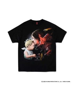 DEATH STRANDING 2 x GEEKS RULE Silkscreen SS T-Shirt JAPAN POPUP TOUR Exclusive - Picture 1 of 2