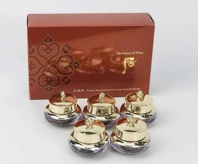 The History Of Whoo Radiant Regenerating Eye Cream Special Set 5ml X 5 Ea - Image 1 of 4