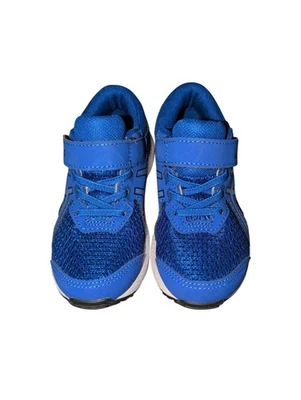 ASICS Kids Contend 8 PS Size K 10 - Illusion Blue/Pure Silver NEW - Image 1 of 4