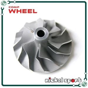 Rueda compresora turbocompresor Garrett T2 P/N 410450-0004 410450-0012 6+6 hojas - Imagen 1 de 3