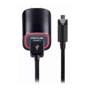 HOME CHARGER 2.4A 6FT CABLE MICRO USB WALL POWER ADAPTER for PHONES & TABLETS - Picture 1 of 4