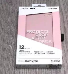 Tech 21 Ultra Thin Evo Wallet Protective Case Cover For Samsung Galaxy S9 - Picture 1 of 3