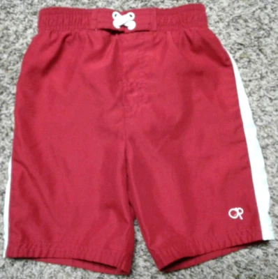 Мальчик ясельного возраста 3T красный твердый купальный костюм шорты низ сундуков - Изображение 1 из 2