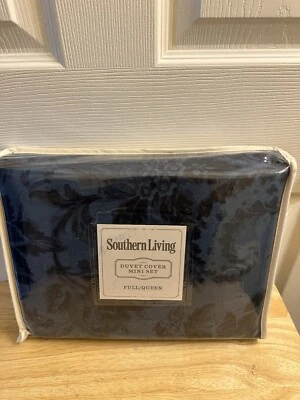 Nuevo en Paquete Juego de Funda Nórdica Southern Living Amadeo Azul Floral Completo/Queen 3 piezas Foto 1 de 4
