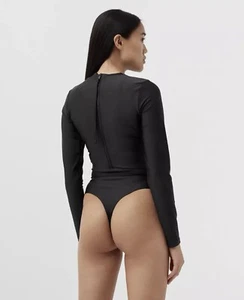 Jordan Flight Long Sleeve Thong Leotard Bodysuit Rashguard Size 0-2 XS - Picture 1 of 8