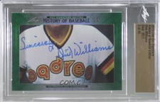 2015 Leaf Cut Signature History of Baseball Edition /45 Dick Williams Auto HOF