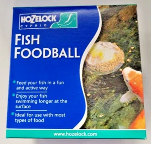 Hozelock Fish Food Ball Pond Feeding Treat Football Koi - Picture 1 of 8