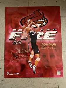 Jackie Stiles Signed 16x20 Portland Fire 2001 WNBA ROY Rare In Person - Picture 1 of 2