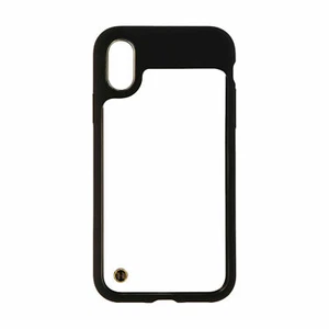 Funda rígida mono híbrida Verizon granito para iPhone Xs/X - negra/transparente - Imagen 1 de 2
