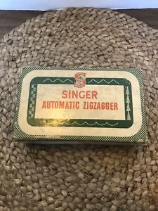 Singer Automatic Zickzagger #160986, Schablonen, 50er Jahre Vintage für 301 Maschine - Bild 1 von 6